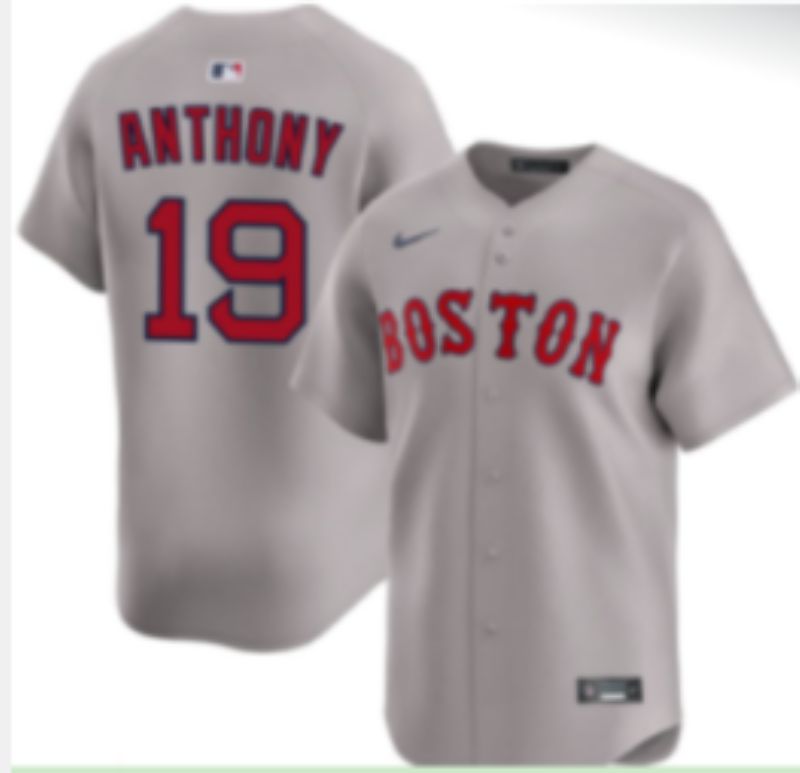 Men Boston Red Sox Nike #19 Anthony Grey 2025 MLB Jersey 02